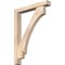 Ekena Millwork Imperial Block Smooth Bracket w/ Offset Brace, Douglas Fir, 5 1/2"W x 36"D x 48"H BKT0604X36X48IMP05SDF - alternate 1